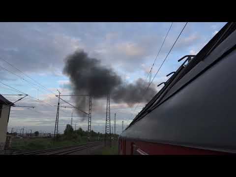 BR 132  "Ludmilla" Motorstart und abstellen