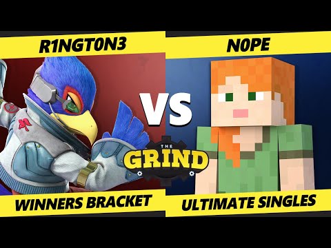 The Grind 196 - R1NGT0N3 (Falco) Vs. n0pe (Steve) Smash Ultimate - SSBU