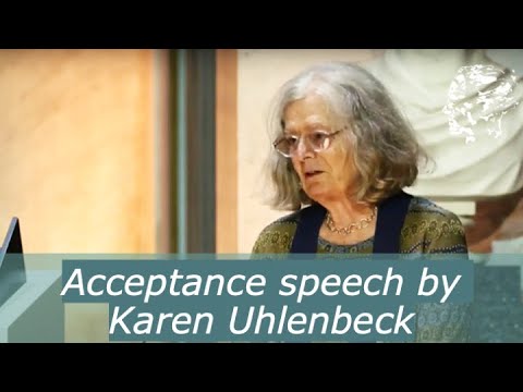 Karen Uhlenbeck Acceptance Speech - The Abel Prize