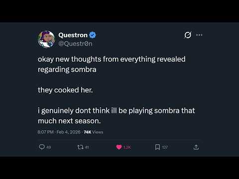 The Sombra Situation in Overwatch is Getting Insane.