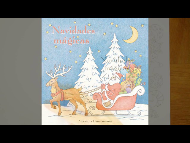 Vídeo relacionado con Navidades mágicas: Pintar y relajarse. Un libro para colorear
