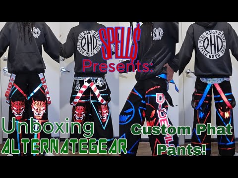 Spell$ Presents: Unboxing Alternategear Custom Phat Pants! 