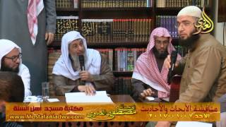 مناقشة الأبحاث والأحاديث بمكتبة مسجد أهل السنة بمنية سمنود 01 01 2017 4