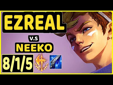 REKKLES (EZREAL) vs NEEKO - 8/1/5 KDA BOTTOM ADC CHALLENGER GAMEPLAY - EUW