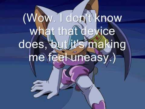 Sonic X Season 4 episode 25 rouge vs. blackstar