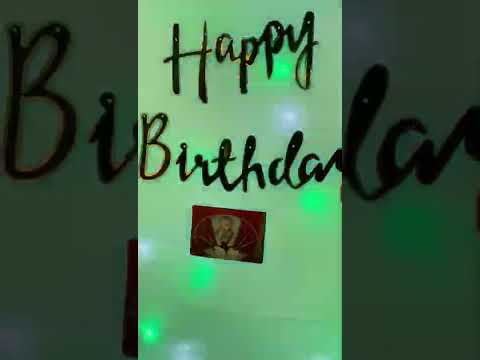 Sunny Gala Birthday Decorations and Cake 16/05/2022