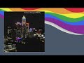 Charlotte skyline lights up for Pride Month