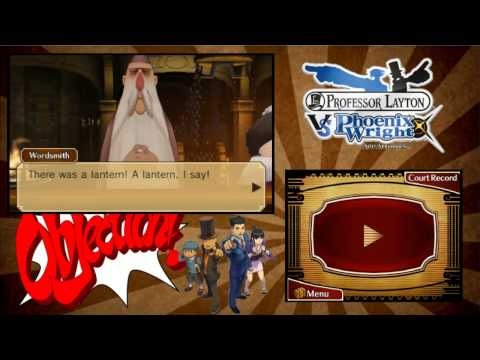 Prof. Layton vs. Phoenix Wright: Ace Attorney pt38 - 4 Witnesses, 1 Attorney