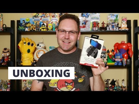 Nyko Clip Grip Power Nintendo Switch Accessories Unboxing