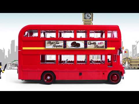 Vidéo LEGO Creator 10258 : Le bus londonien