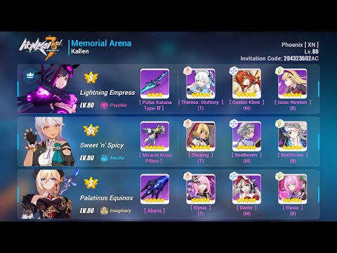 [ HI3 ] Masters MA - Kallen [ 38.336/31.946 ] - PE