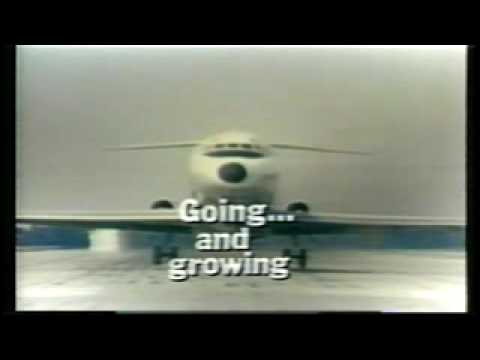 ozark airlines commercial "going & growing"