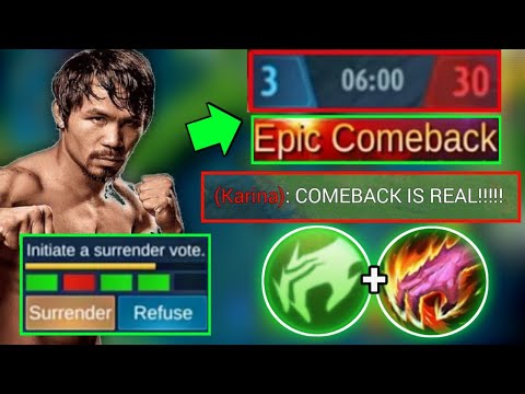 IMPOSSIBLE EPIC COMEBACK | LATE GAME HARD CARRY IN SOLO RANK | PAQUITO JUNGLE EMBLEM | MLBB
