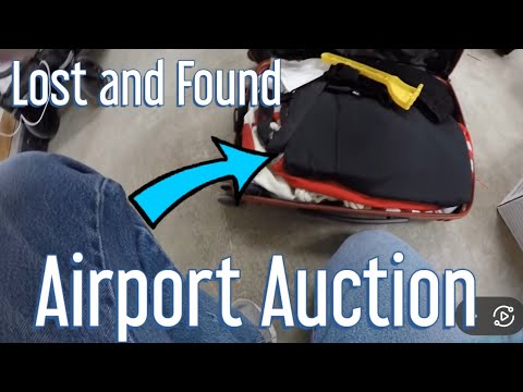 Airport Lost Luggage Auction Sale DESIGNER HAUL