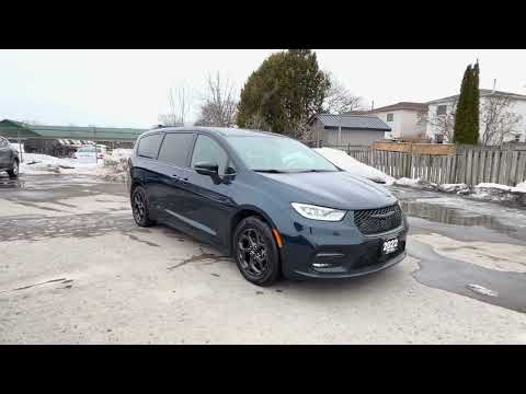 2022 Chrysler Pacifica Hybrid Limited 2WD in Blue for sale at Boyer Chrysler Dodge Jeep Ram Fiat Cobourg in Cobourg, ON