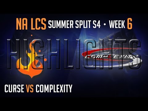 Curse vs Complexity Highlights Week 6 Day 2 NA LCS Summer 2014 W6 D2 CRS vs COL S4