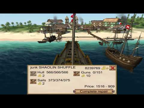 The Pirate  Caribbean Hunt 16 01 2018 REPAIRING YOUR SHIP