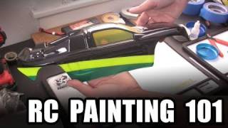 RC Painting 101  --  Lexan body basics w/ spray paint