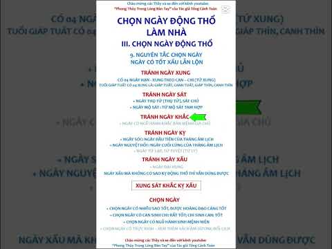 Tránh ngày mộ sát và ngày khắc bản mệnh #phongthuytronglongbantay
