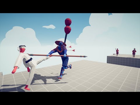 2x BALLOON ARCHER + ONE KICK MAN vs EVERY FACTION  - TABS - Totally Accurate Battle Simulator