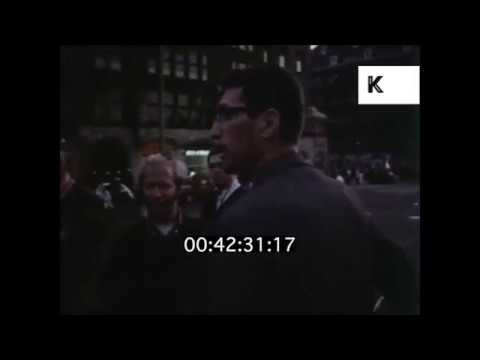 1960s, 1970s Amsterdam, Man Shouts at Hippies | Kinolibrary