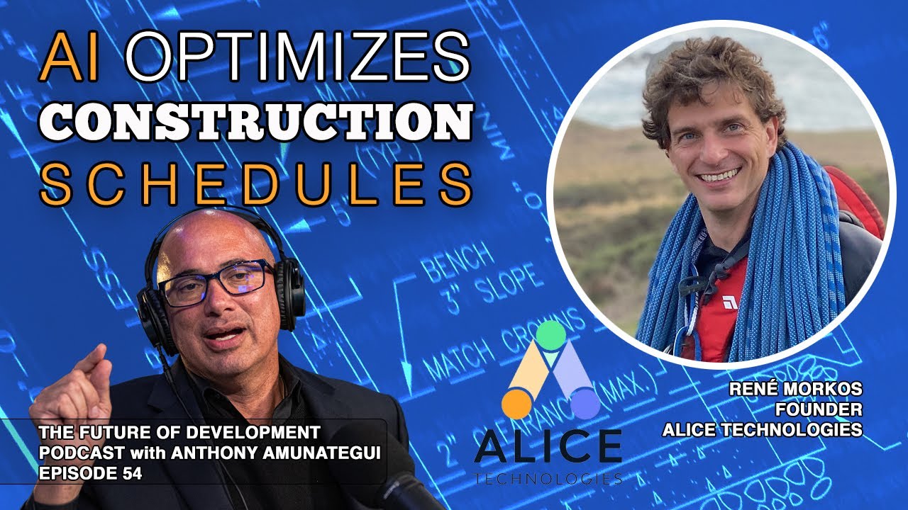 Can AI Optimize Construction Schedules? | René Morkos | Founder & CEO | Alice Technologies