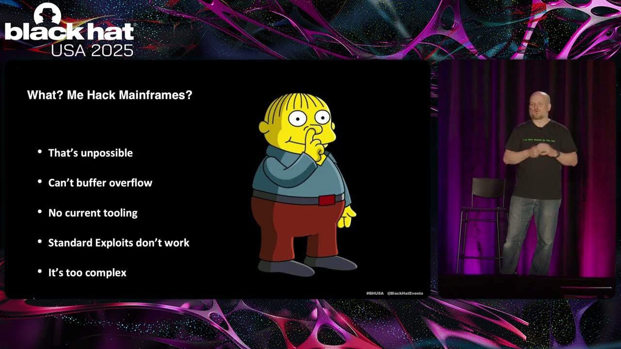 Black Hat USA 2025 | Unix Underworld: Tales from the Dark Side of z/OS