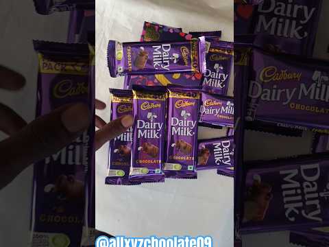 Dairy milk chocolate KitKat chocolate Fuse all Cadbury brand choolate #shorts #youtubeshorts #viral