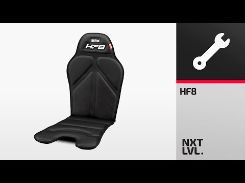 Next Level Racing HF8 Haptic Feedback Gaming Pad Setup Instructions for PC and Software use