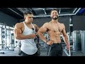 LE ENSEÑO A POSAR A MI ALUMNO I ENTRENANDO HOMBROS & BICEPS