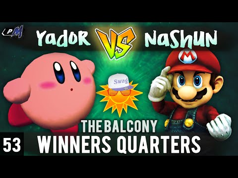 PM @ the Balcony 53 - Winners Quarters ft. Nashun (Mario) vs YadoR (Kirby)