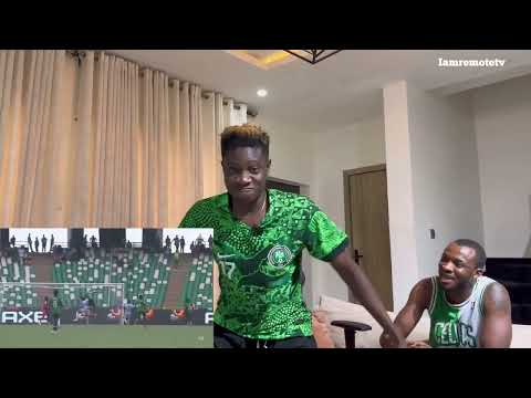 Nigeria vs Equatorial Guinea | Remote reactions 😂😫🥹😳🙆🏽‍♂️