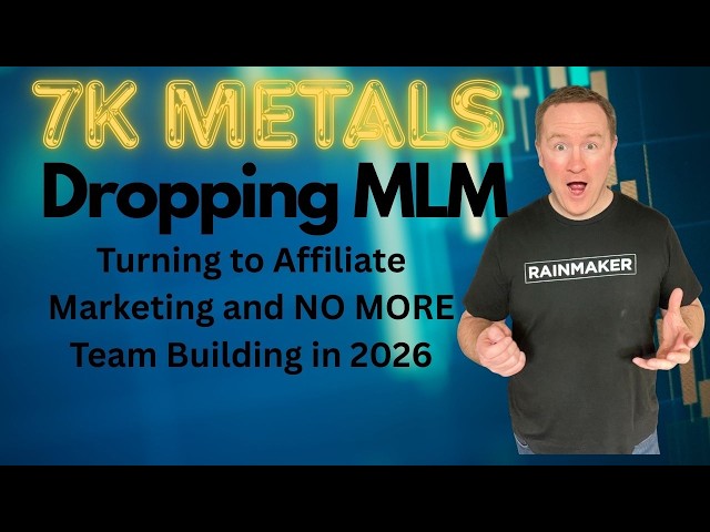 7K Metals Transitions from MLM to Affiliate Marketing in 2026 Amid ...