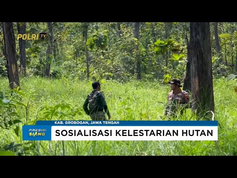 IPDA TEDDY PABIN JAGAWANA GROBOGAN GELAR PATROLI HUTAN
