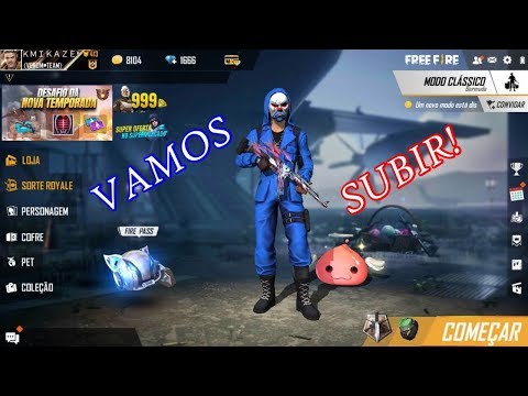 🔴 FREE FIRE AO VIVO 🔴 DO OURO AO MESTRE - TEMPORADA 15