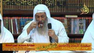 مناقشة الأبحاث والأحاديث بمكتبة مسجد أهل السنة بمنية سمنود 30 04 2017 1