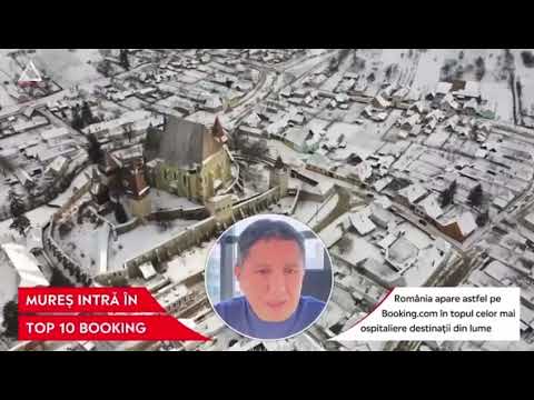 Platforma Booking.com a introdus regiunea Mureș în rândul celor mai ospitaliere 10 regiuni din lume