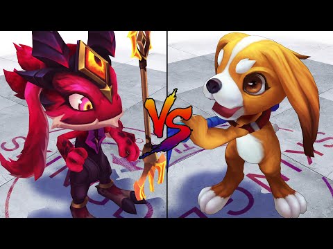Little Devil Fizz vs Fuzz Fizz Skin Comparison Spotlight (League of Legends)