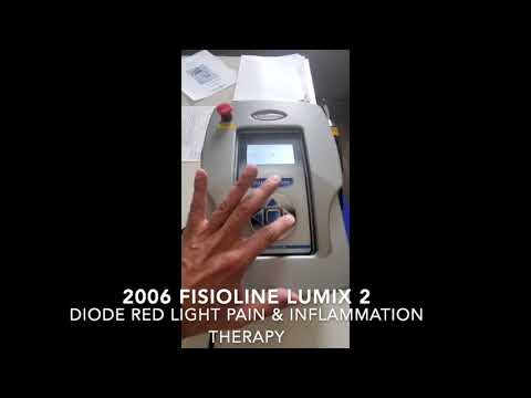 2006 Fisioline Lumix 2 - Diode Red Light - Pain and Inflammation Therapy Laser For Sale