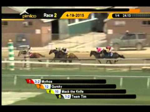 Pimlico 04/19/15 race 2