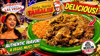 Great Mexican Food In Las Vegas | Doña Maria’s Tamales 🫔