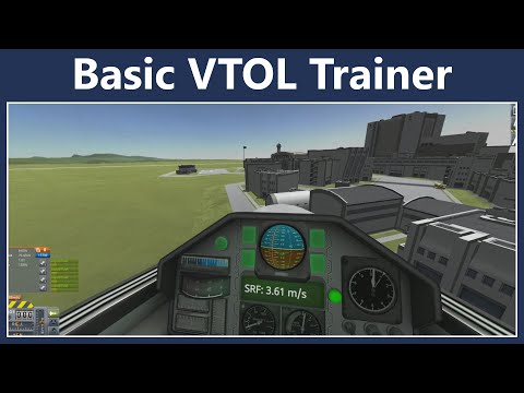 A VTOL Trainer in KSP 1.11