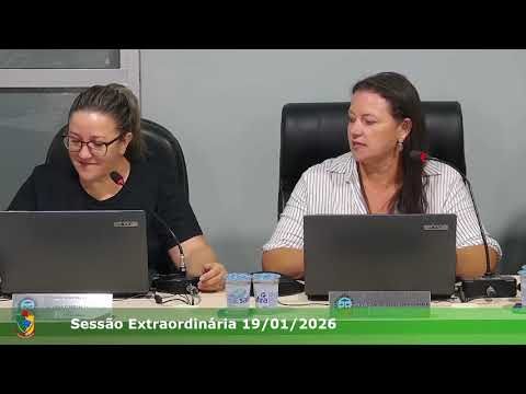 02ª Sessão Extraordinária 19/01/2026 da Câmara Municipal de Ipiranga/PR