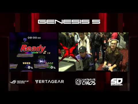 Genesis 5 Melee Singles Top 64 Losers Round 1 Bobby Frizz (Fox) vs TA | Rocky (Falco)