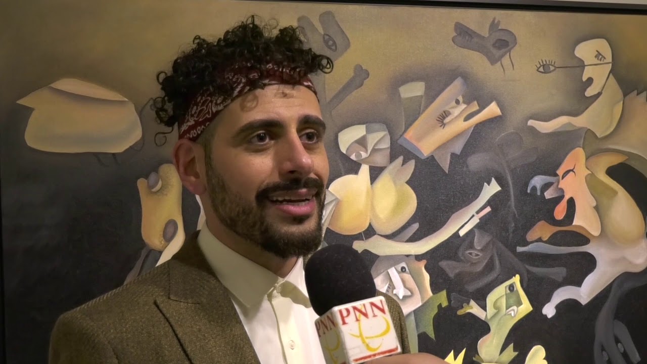  بالفيديو: فوضى الحواس معرض فني للفنان هاني خوري من الداخل افتتح في جاليري وولد اوف هوتيلز