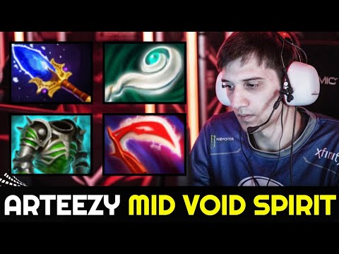 ARTEEZY Mid Void Spirit vs CCNC the Top 3 MMR Invoker 7.27 Dota 2