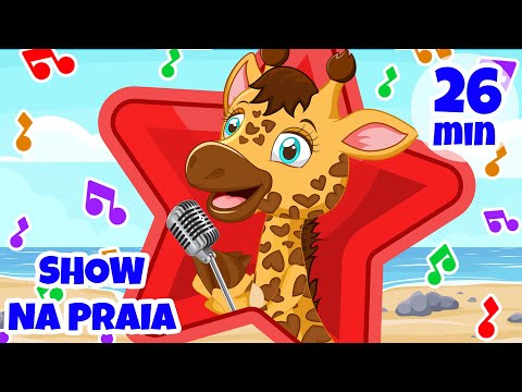 Show na Praia com a Giramille - 26 min | Desenho Animado Musical