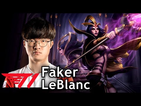Faker picks LeBlanc