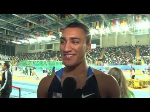 Istanbul 2012 Mixed Zone: Ashton Eaton USA