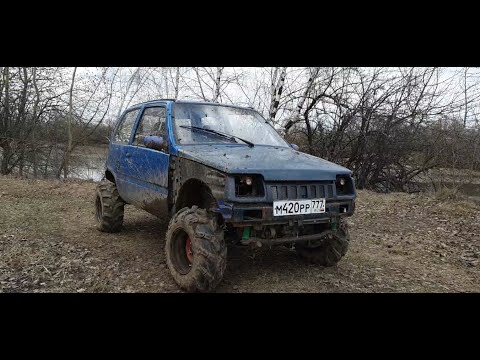 Бешеная Ока вместо квадроцикла.